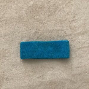 Blue Terry Cloth Sweatband